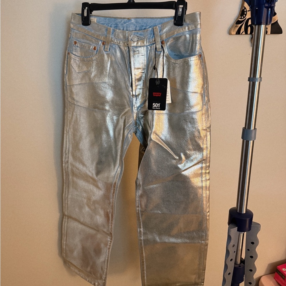 Levi's Silver Straight Women's Jeans
